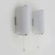 Pair of vintage wall sconces Design Sampem 1970s