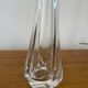 Soliflore vase H27cm signed Cristallerie Lorraine
