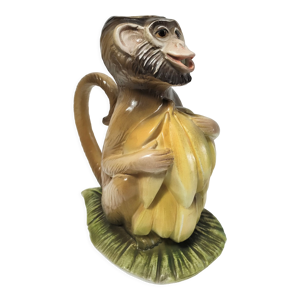 pichet zoomorphe singe