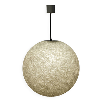 Vintage granite resin sphere chandelier 1970s