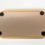 60s Cocktail Trays | Set of 2 | Gold Metal