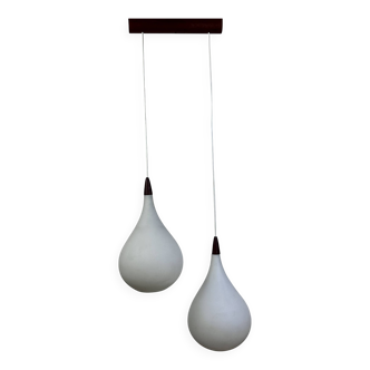 Scandinavian chandelier Kristiansson for Luxus Sweden 1960
