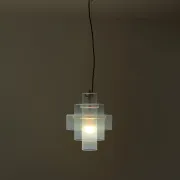 LS-120 3-tier pendant lamp - 1970s - Carlo Nason