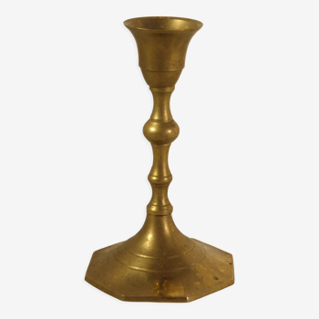 Brass candle holder 12 cm