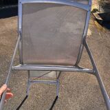Lounge chair Alberto Meda 419 Mesh Long by Alias / 1993
