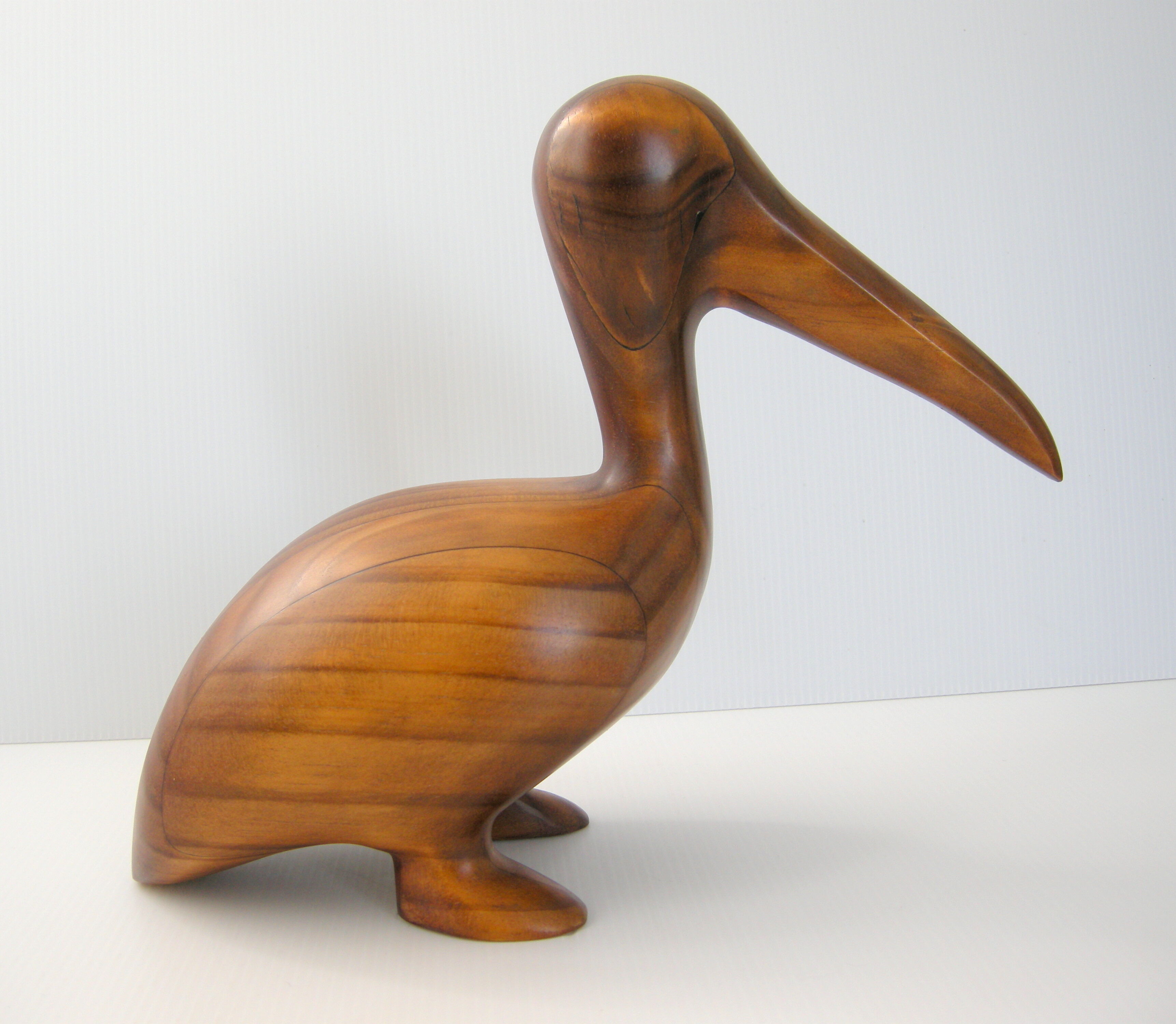 Vintage teak bird 1960