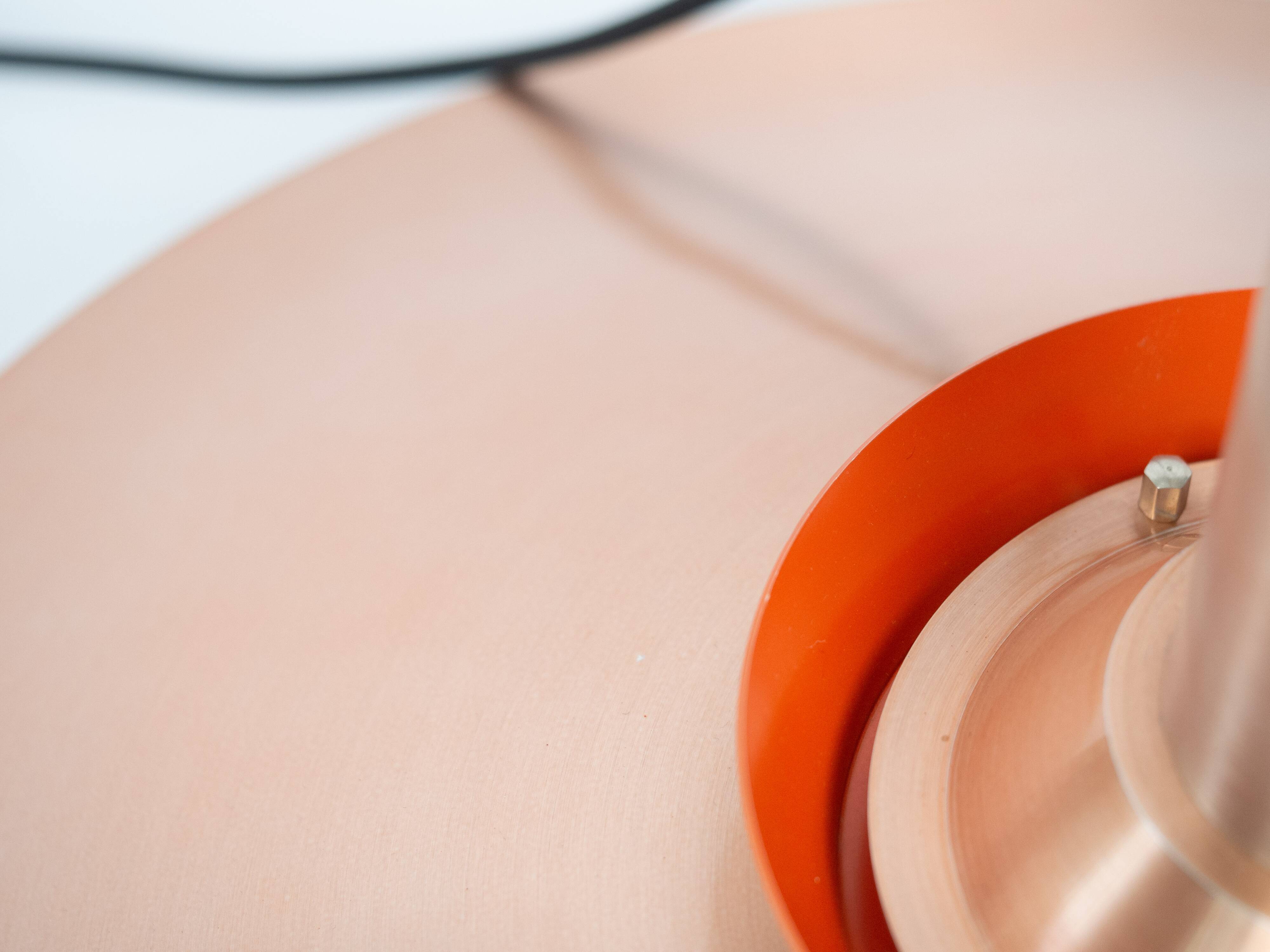 Suspension vintage danoise Lyskaer par Bent Nordsted, années 1980