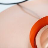 Suspension vintage danoise Lyskaer par Bent Nordsted, années 1980