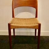 Ensemble de 6 chaises teck par Arne Hovmand Olsen pour Mogens Kold