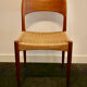 Set of 6 tek dining chairs by Arne Hovmand Olsen for Mogens Kold