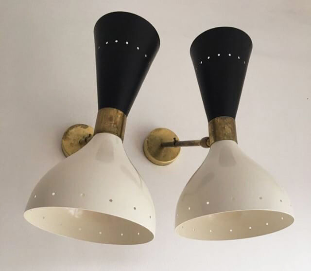 Pair of Italian sconces 1950s