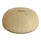 Retro ceiling light in granite glass and gold