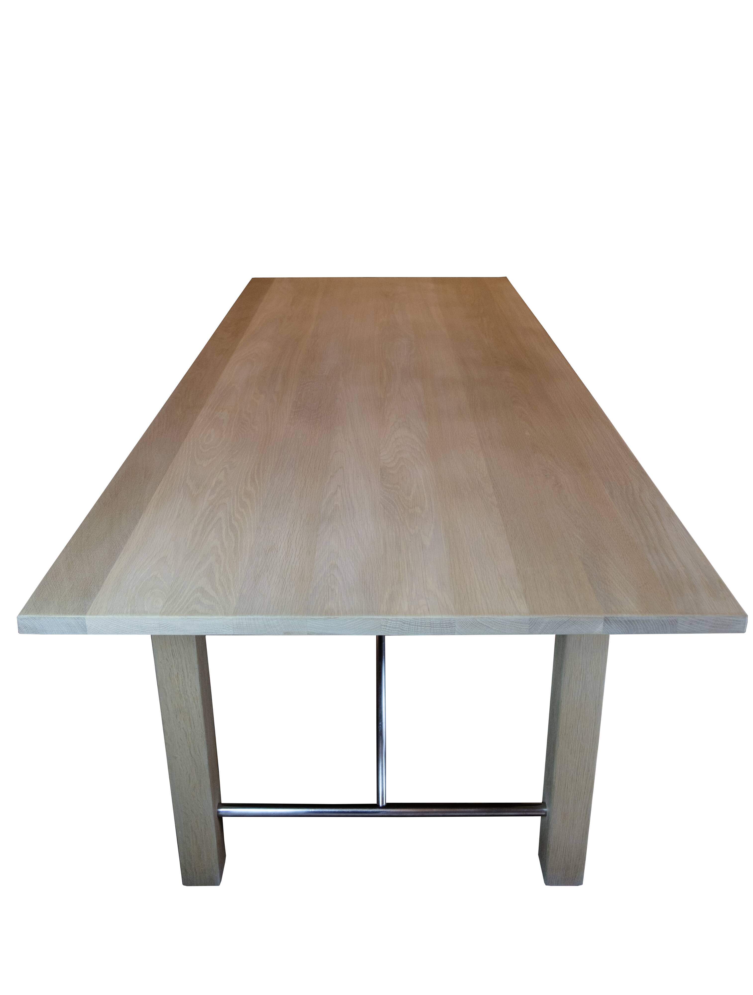 Dining Table Made In Solid Oak By Hans Thryge Raunkjær For Trip Trap