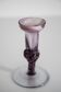 Vintage purple mid-century artistic vase