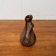Organic studio pottery vase in mid-century style by Montanus & Remy, Germany, 1960s.