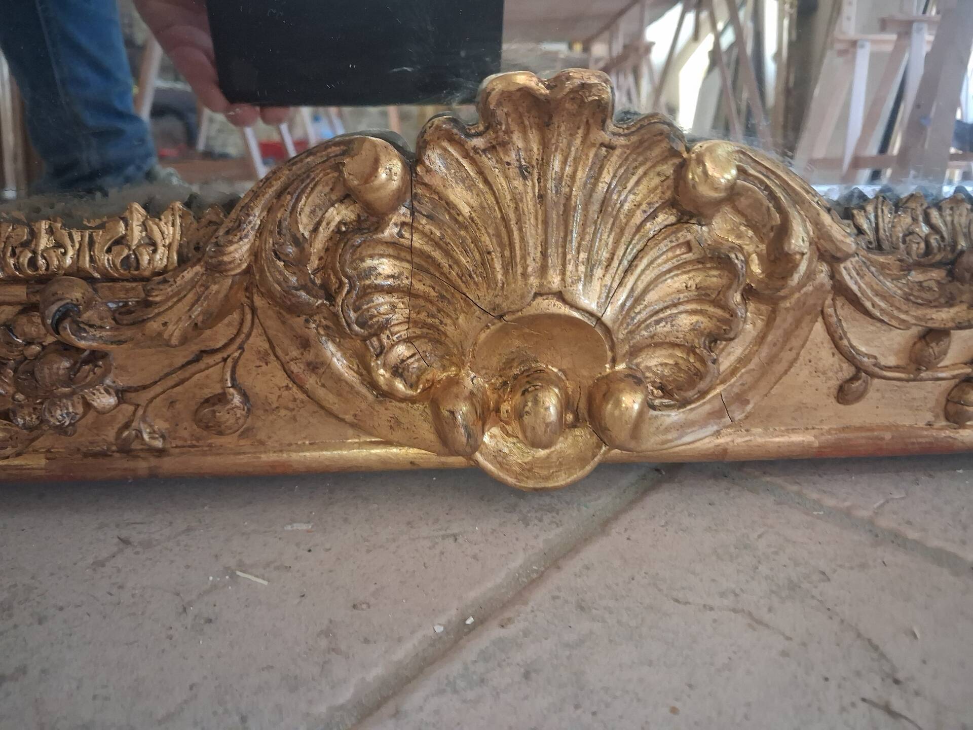 Mirror restoration 242 x 163
