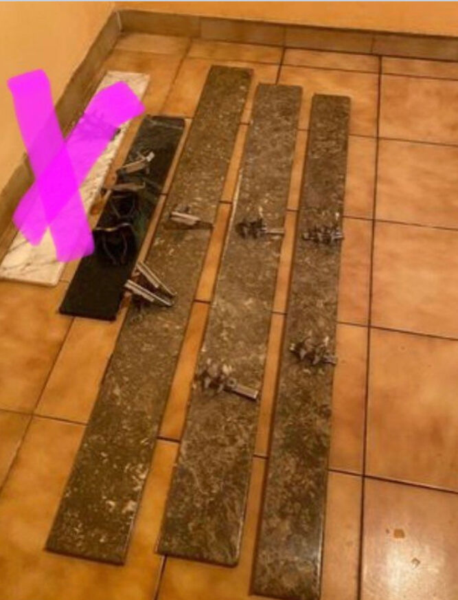 5 marble radiator shelves