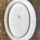 Oval ironstone dish from St Amand and Hamage, "Medallion" service