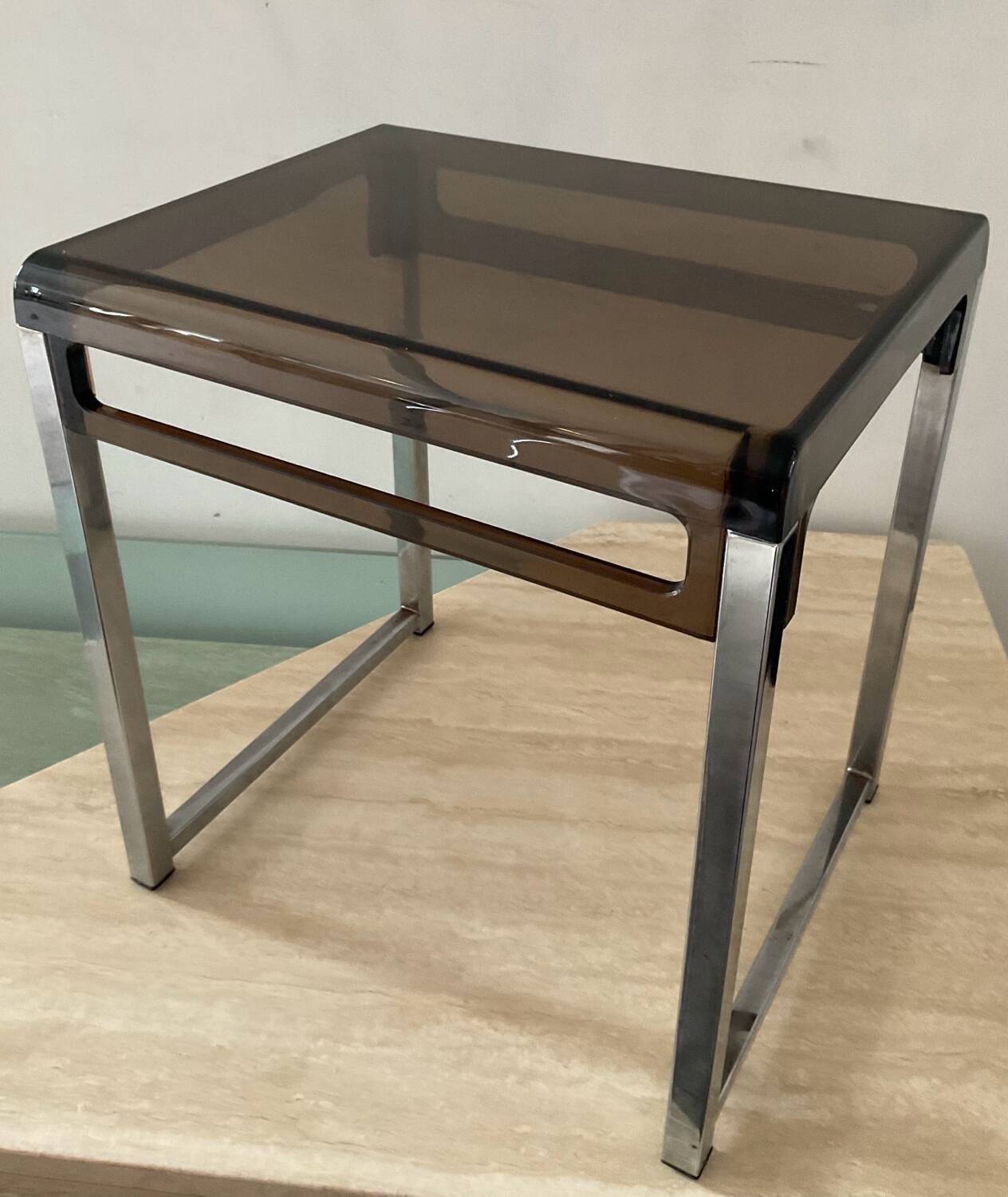 Space Age Prisunic side table by Marc Berthier