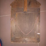 Antique mirror with glazing beads Napoleon lll 59x34cm