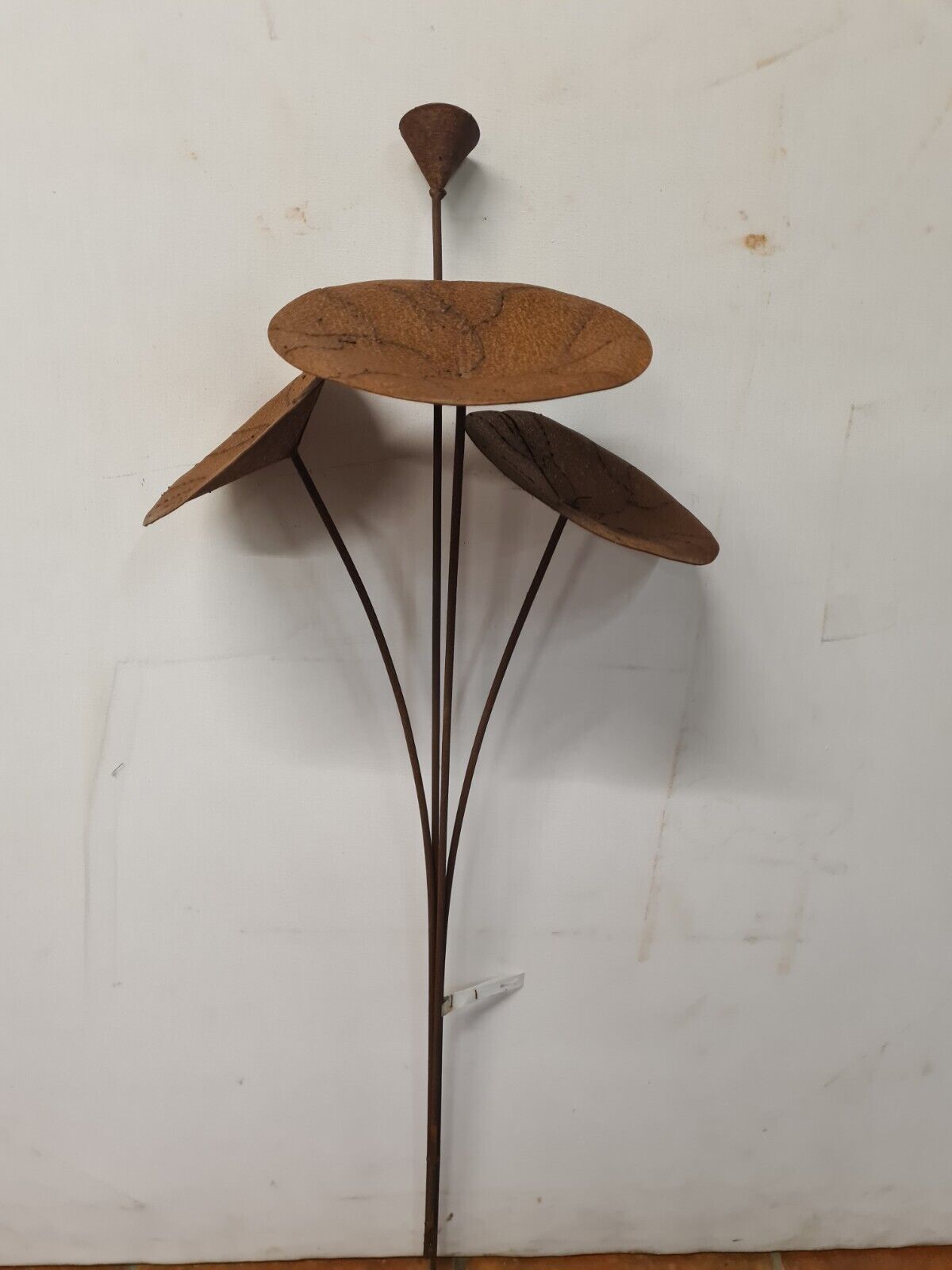 Wrought iron flowers / garden decoration