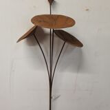 Wrought iron flowers / garden decoration