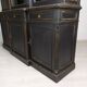Louis XVI style black bookcase