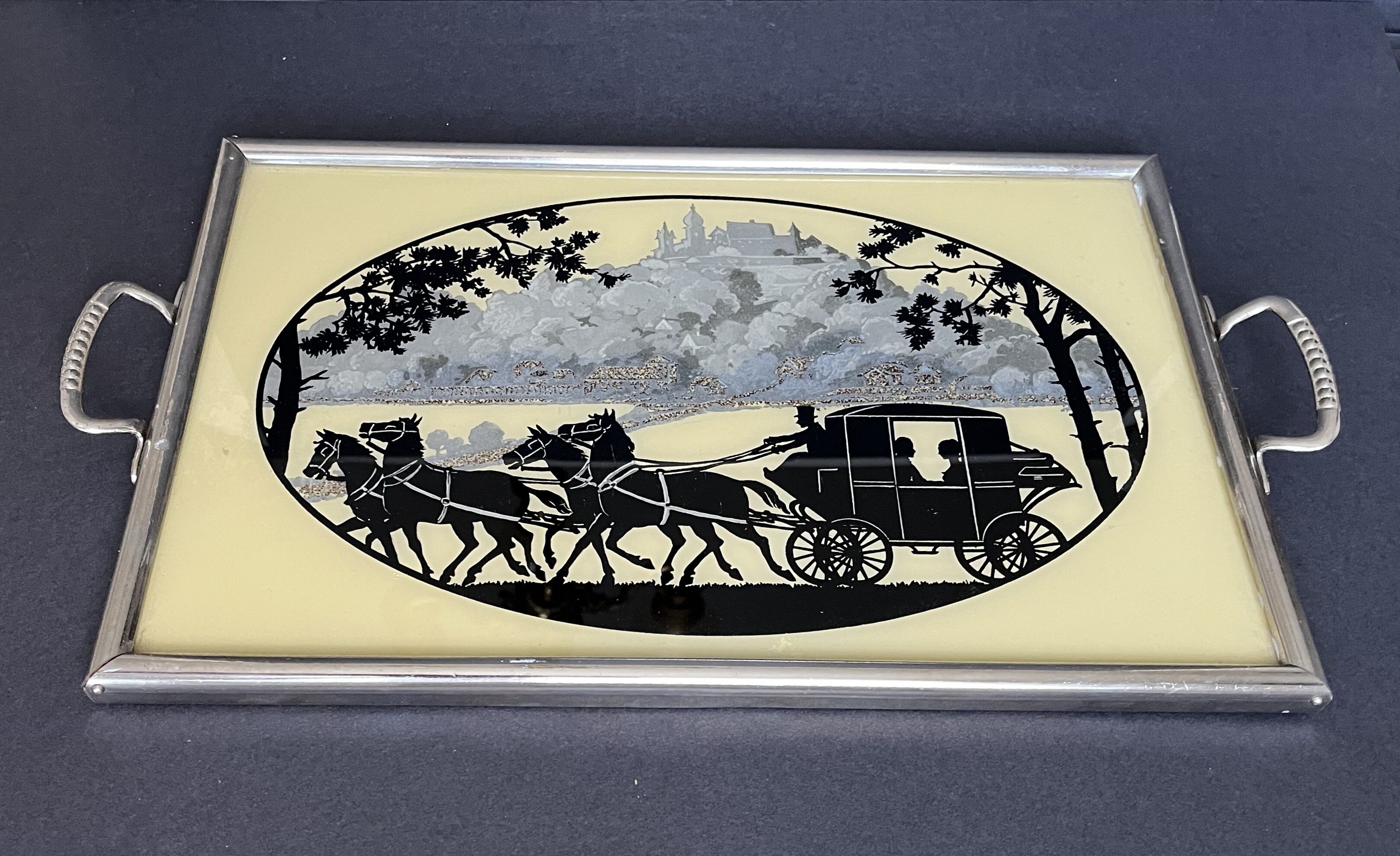 Vintage serving tray