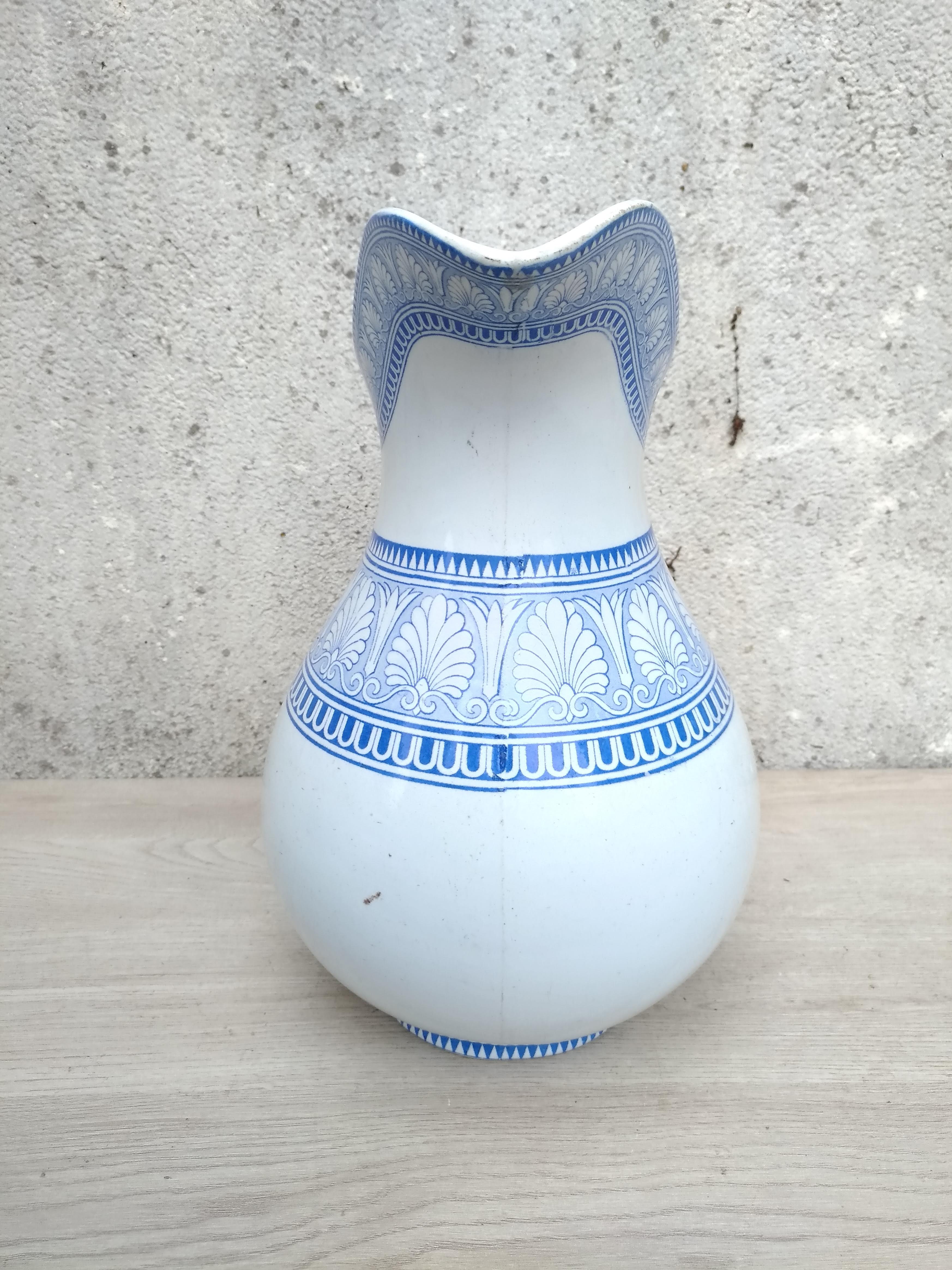 porcelain water pitcher