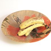 Coupe à fruits en fibre de verre années 60