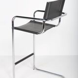 Bauhaus style tubular bar stool