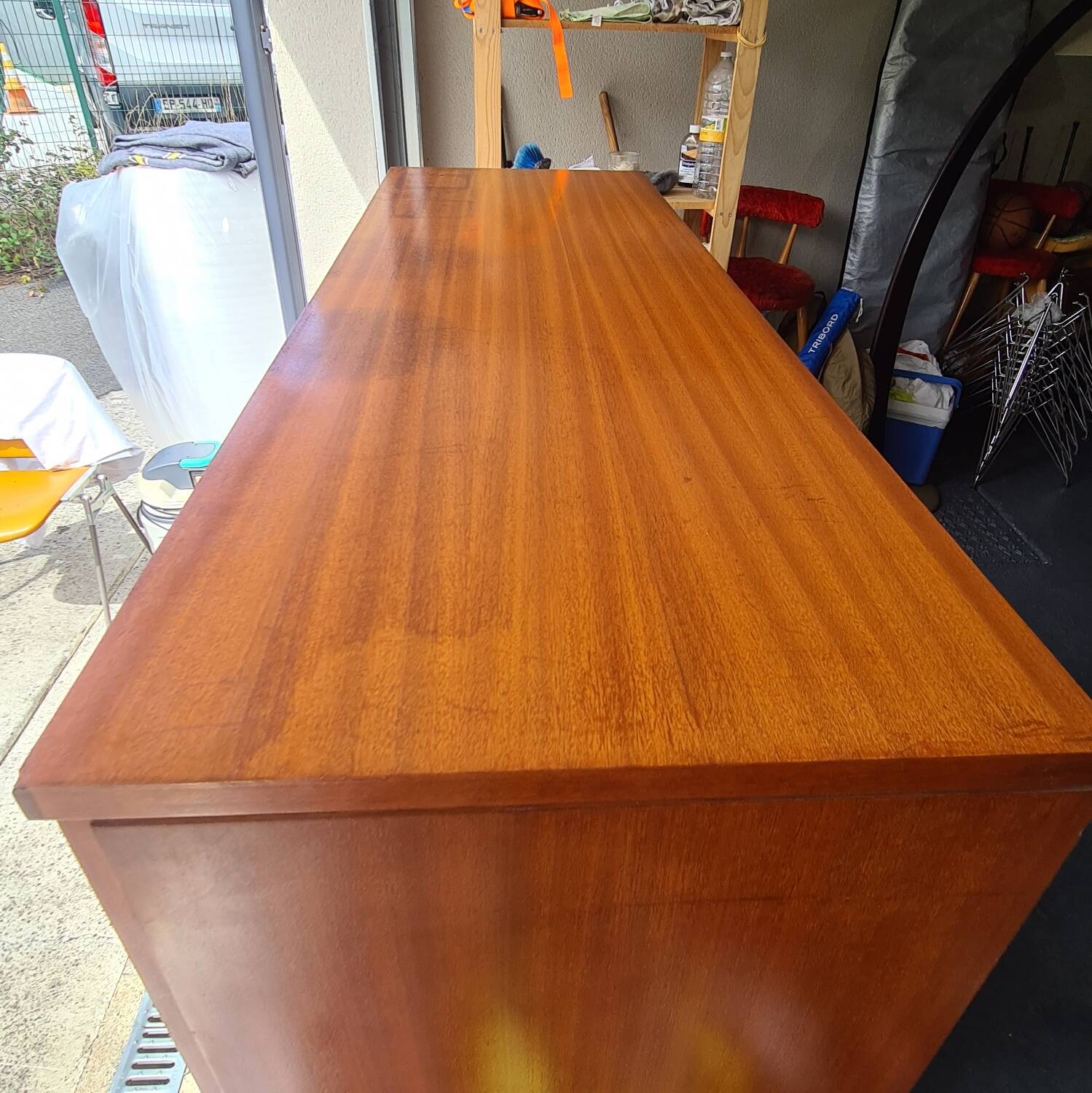 Storage unit, living buffet, secretary Marcel Gascoing