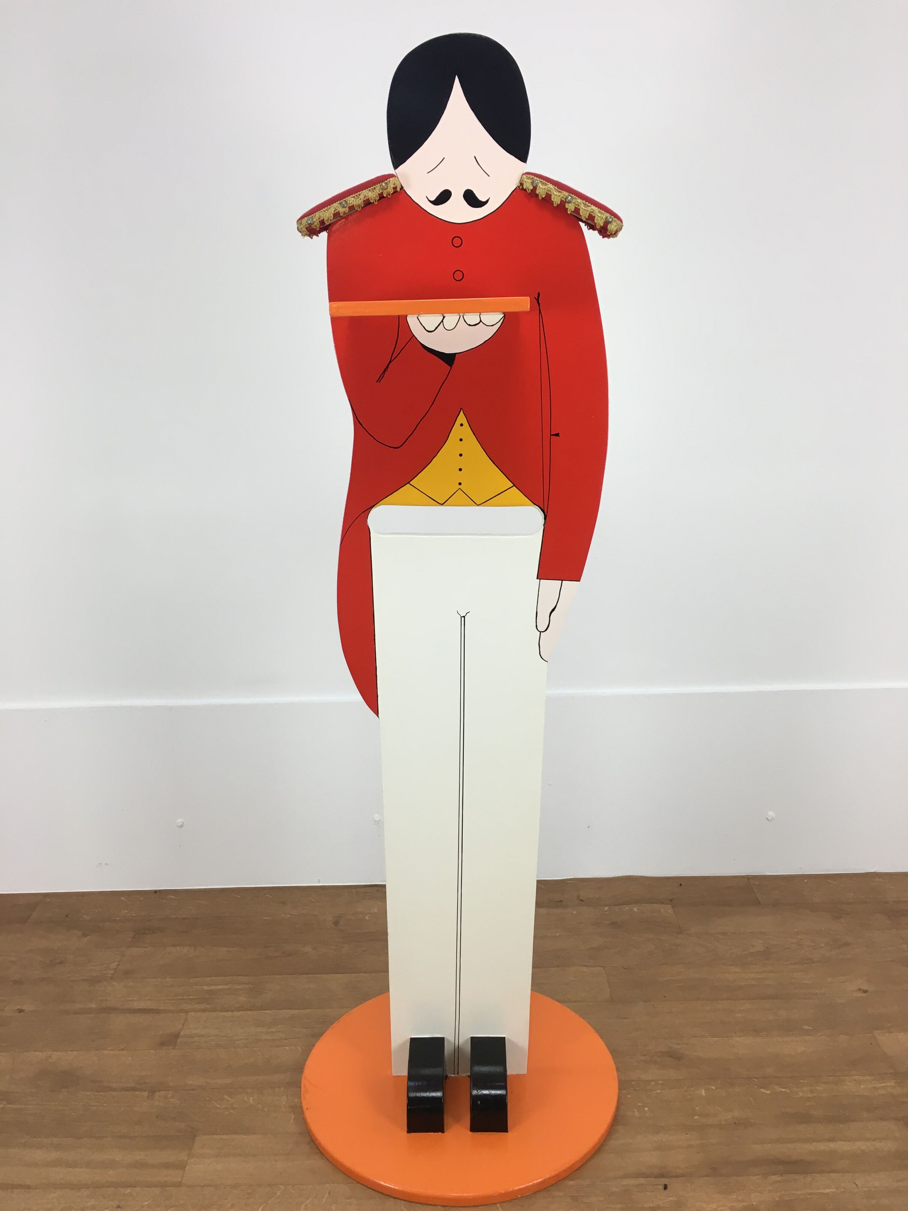 Night valet "Butler" with extravagant style, 60s