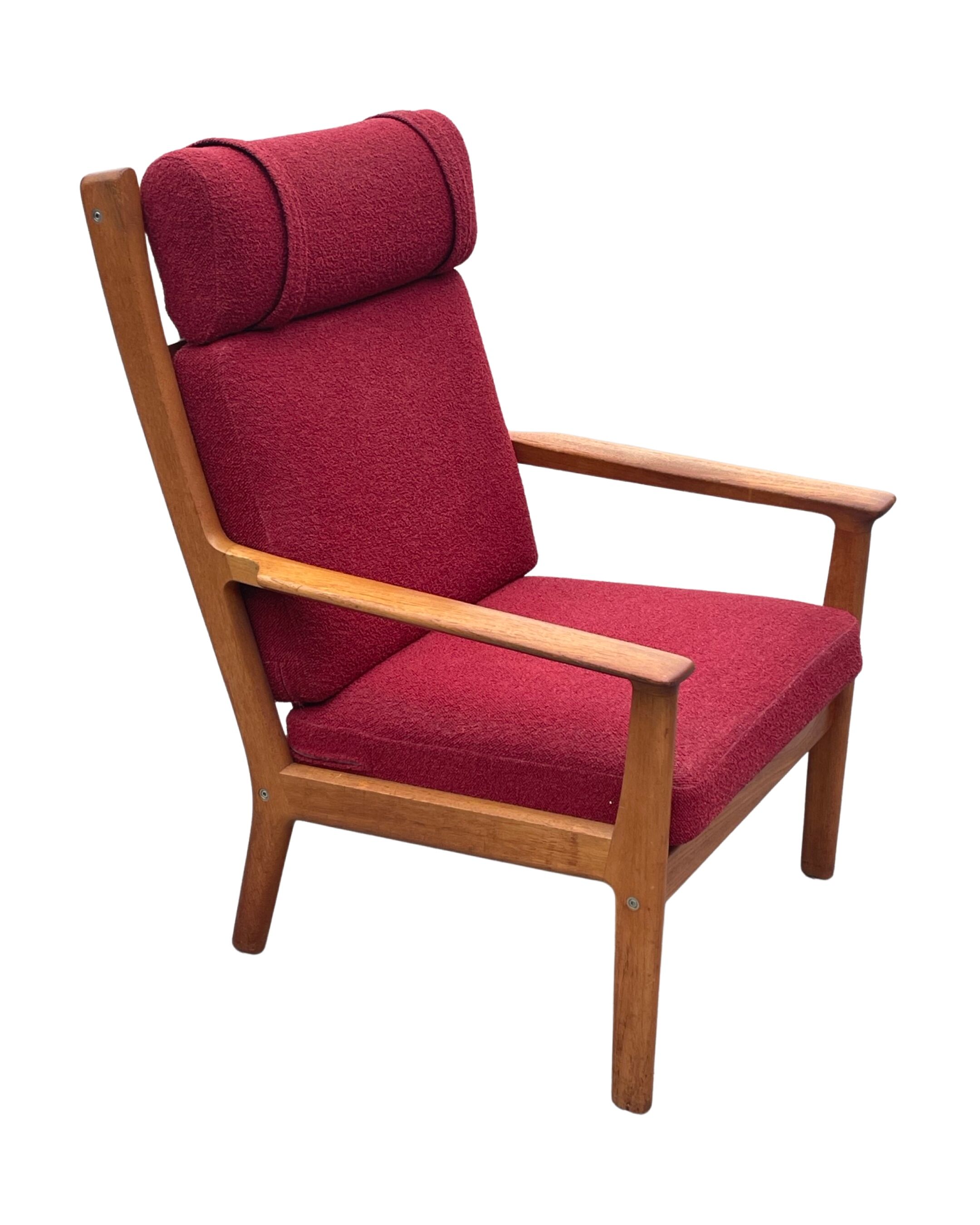 GE 265A oak chair by Hans J. Wegner for Getama