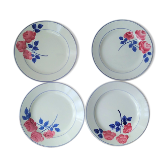 Lot de 4 assiettes