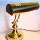 Brass notary or banker's lamp