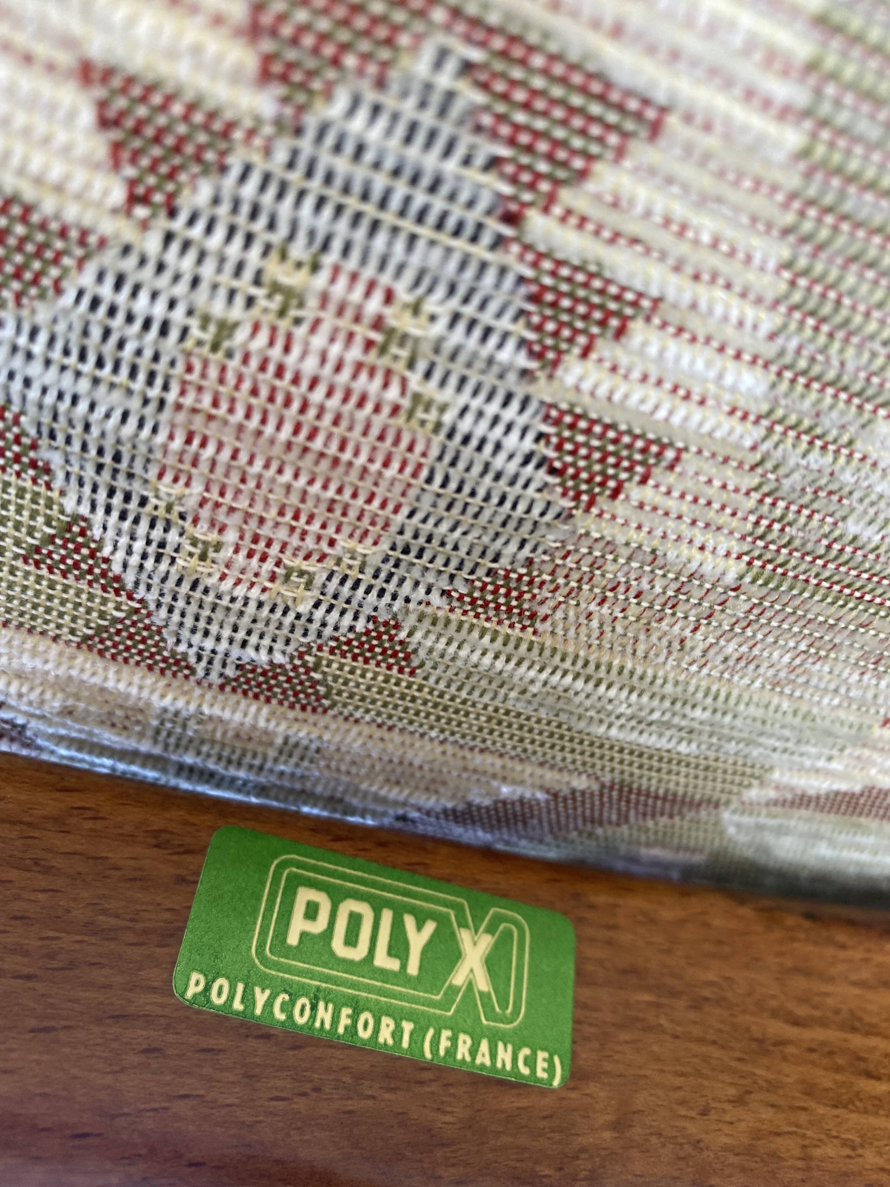 Pair of Polyconfort armchairs