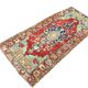 Small Handknotted Vintage Rug