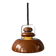 Suspension marron Space Age Mid-Century Anvia
