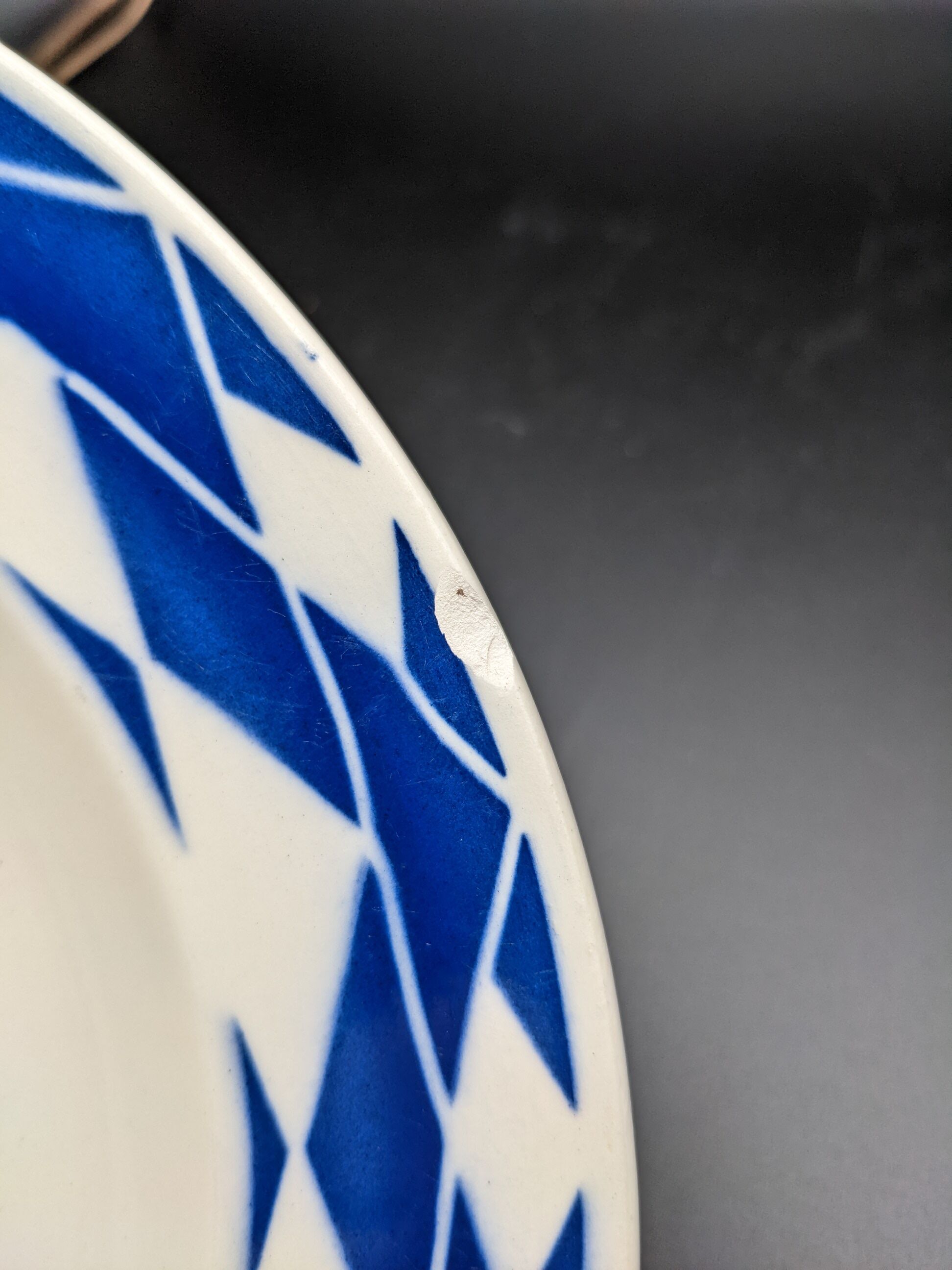 Set of 5 hollow plates badonviller model lebanon