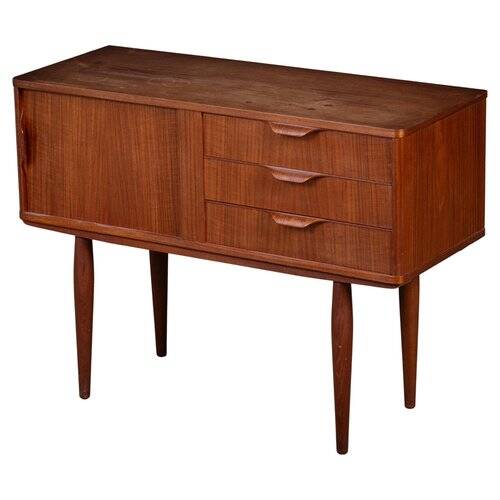 Teak commode attributed to Aksel Kjersgaard, Denmark, 1960s