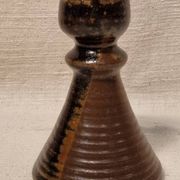 Stoneware candlestick