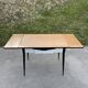 Table à manger italienne et 4 chaises de Salvarani Depositato, années 1950