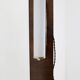 1930s art deco toilet cabinet with mirror in walnut, czechoslovakia