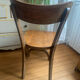 Série de 4 chaises bistrot "Bandeau" en hêtre courbé, style Thonet – 1