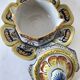 Octagonal jam pot Desvres - Jules Verlingue - Rouen decoration