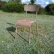 Chaise acier
