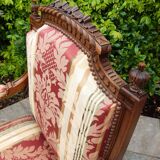 Fauteuil noyer, style LouisXVI, fin 19ème
