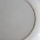 Antique semi-deep ironstone plate – Salins Henri II model