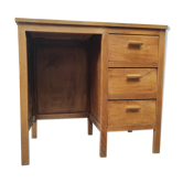 Small wooden desk three drawers